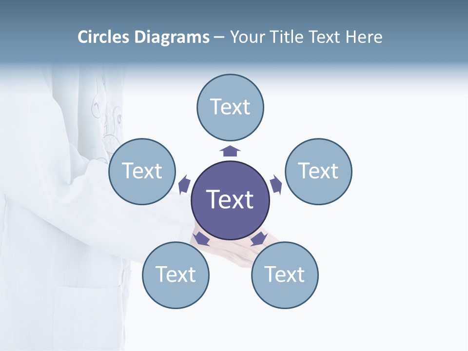 Condone Isolated Muslim Dress PowerPoint Template