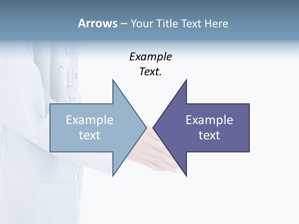 Condone Isolated Muslim Dress PowerPoint Template