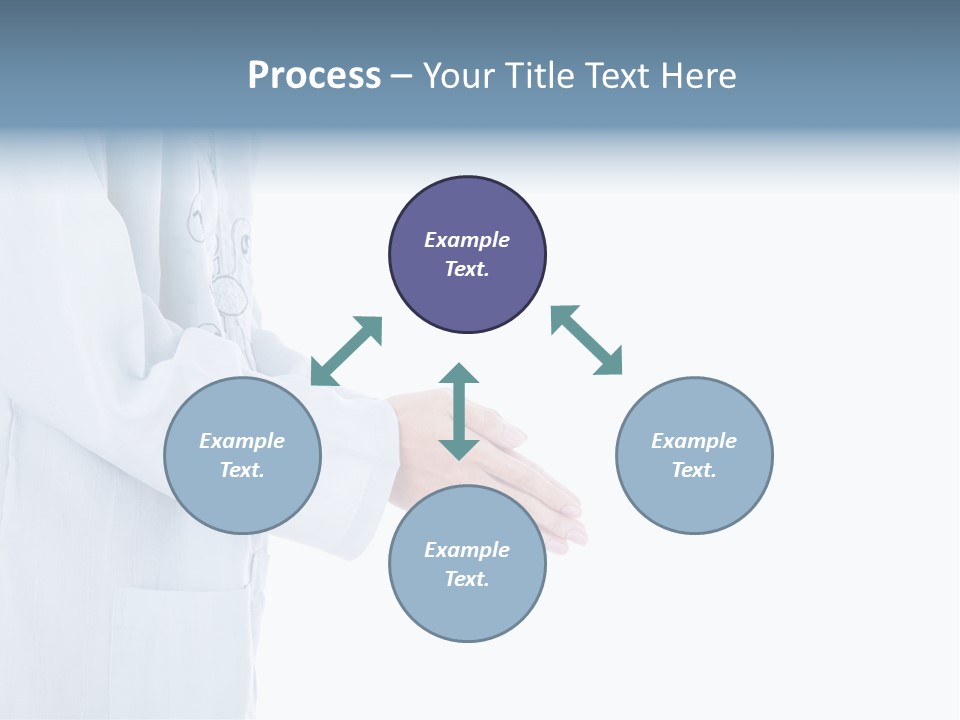 Condone Isolated Muslim Dress PowerPoint Template
