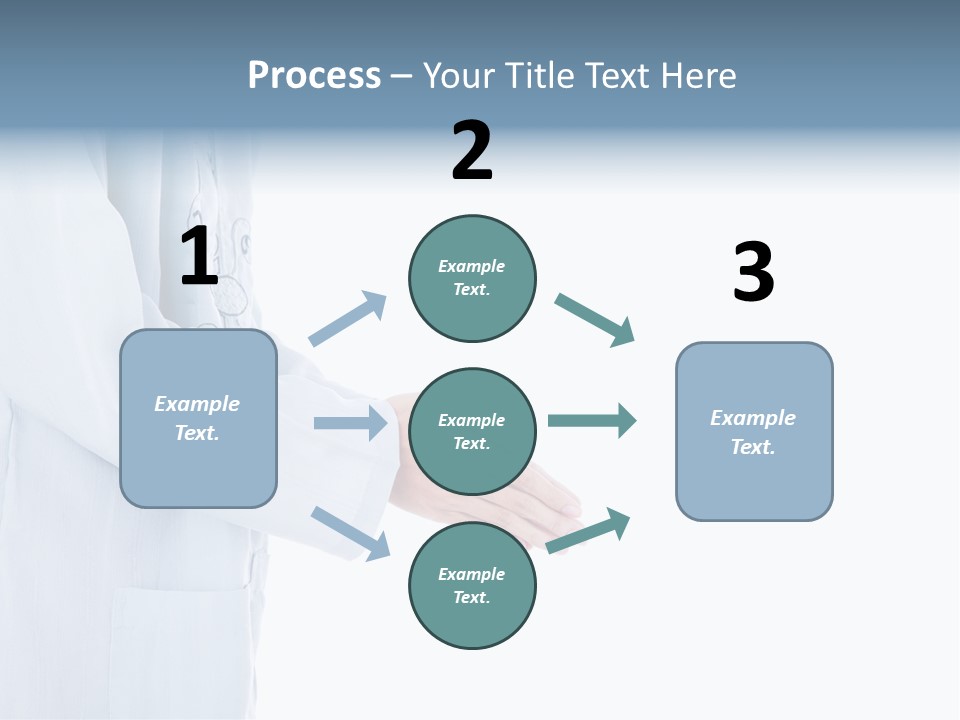Condone Isolated Muslim Dress PowerPoint Template