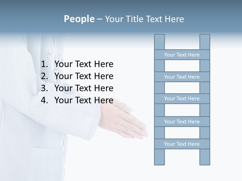 Condone Isolated Muslim Dress PowerPoint Template