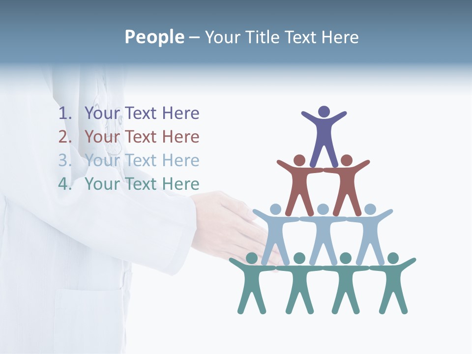 Condone Isolated Muslim Dress PowerPoint Template