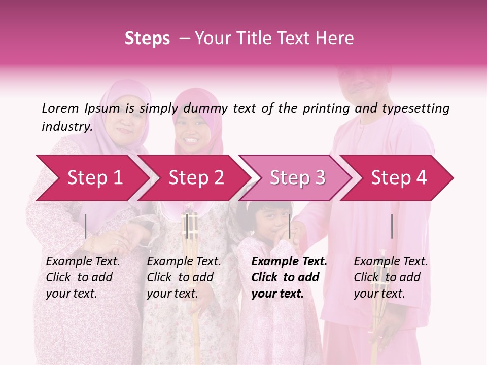 Family Ul Fitr Fasting PowerPoint Template