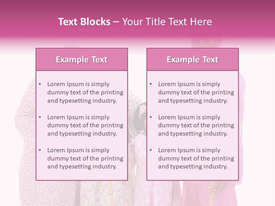 Family Ul Fitr Fasting PowerPoint Template
