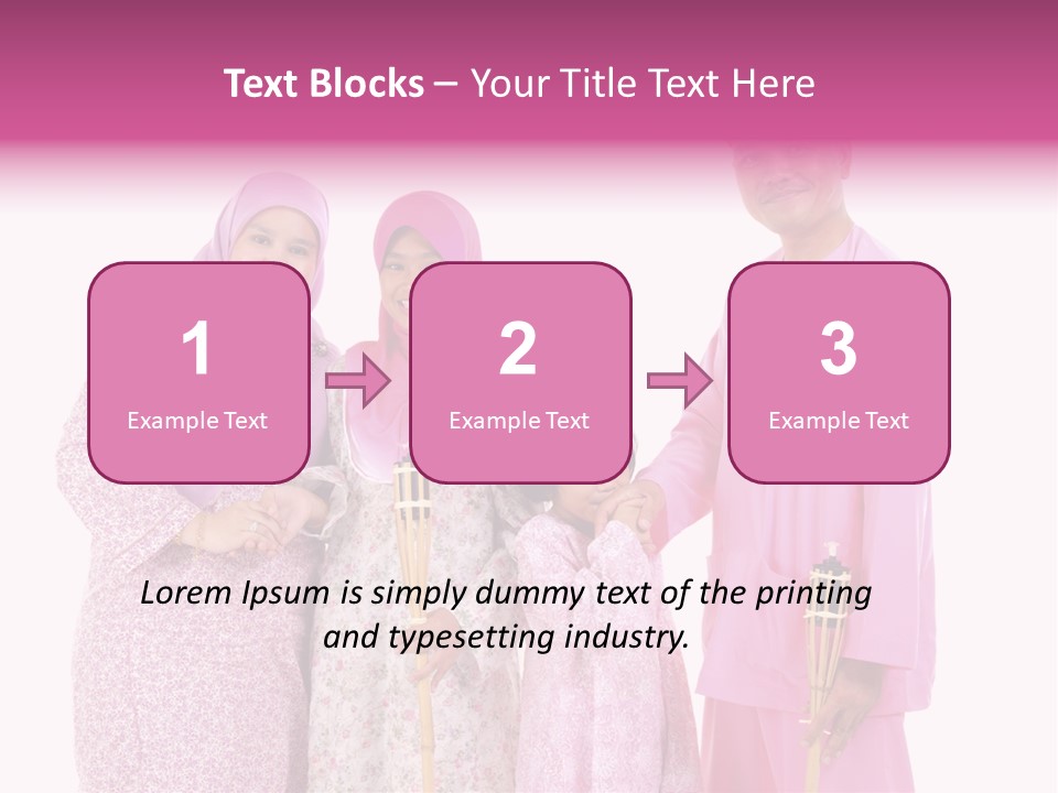 Family Ul Fitr Fasting PowerPoint Template