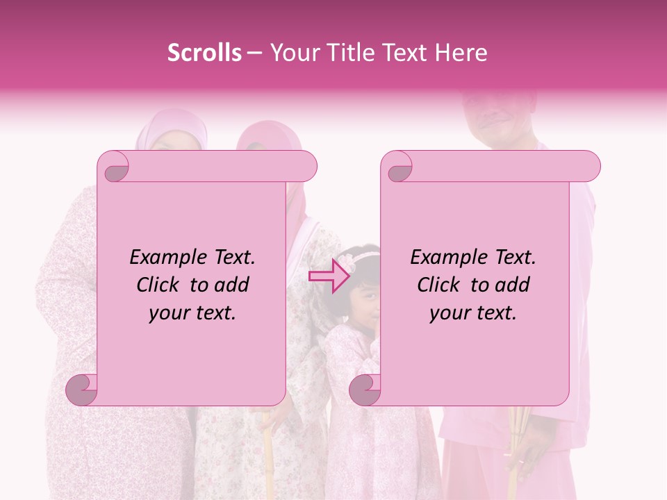 Family Ul Fitr Fasting PowerPoint Template
