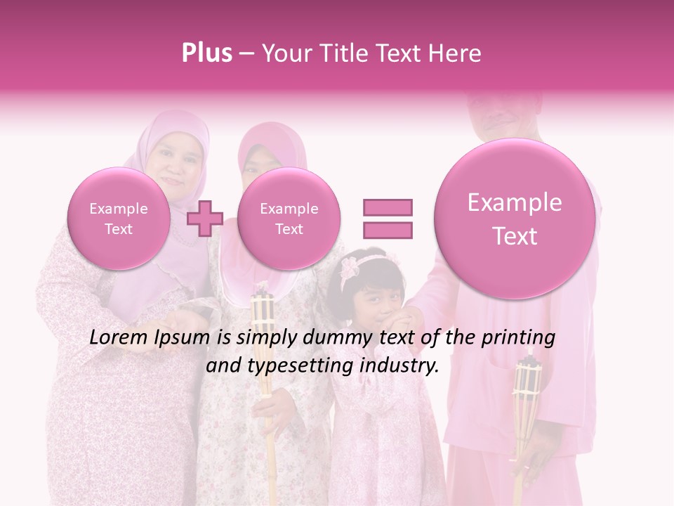 Family Ul Fitr Fasting PowerPoint Template