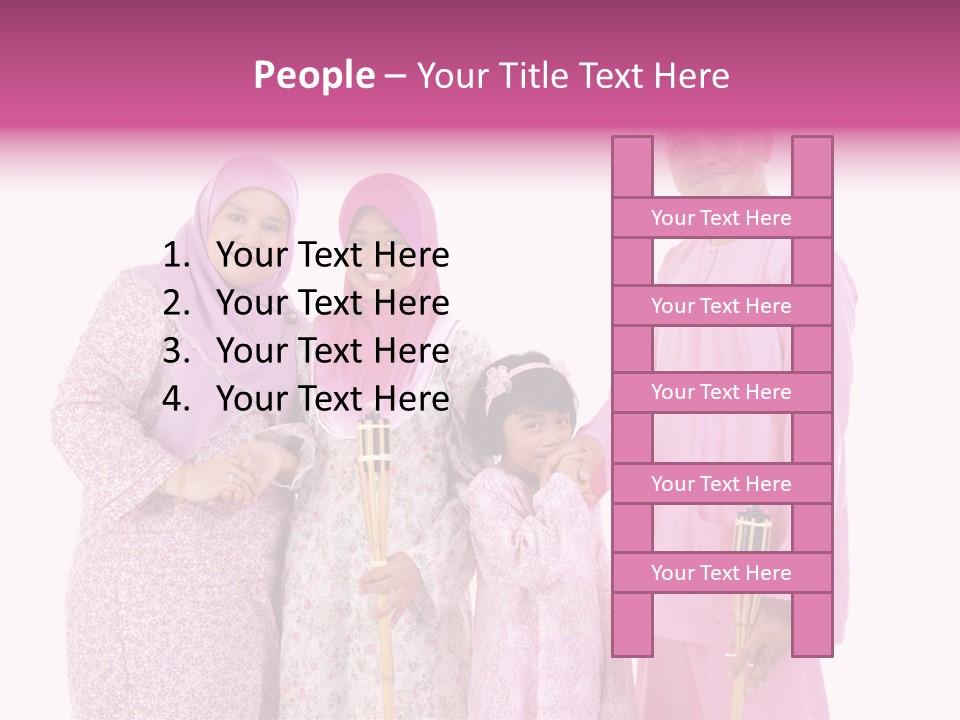 Family Ul Fitr Fasting PowerPoint Template