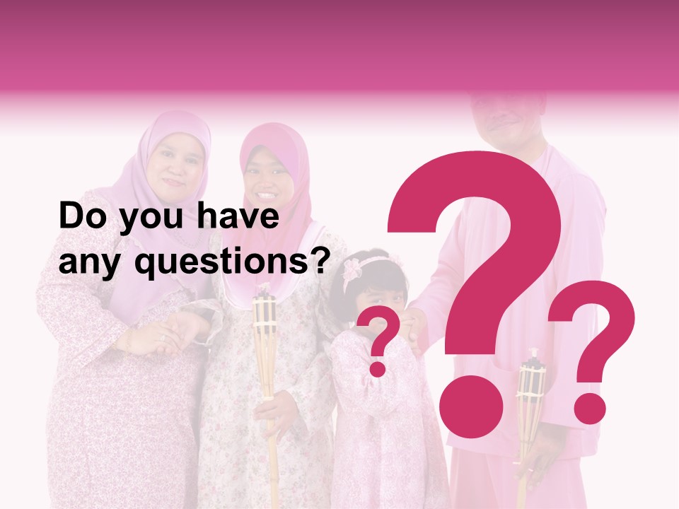 Family Ul Fitr Fasting PowerPoint Template