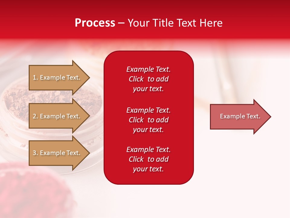 Lip Gloss Dark Particle PowerPoint Template