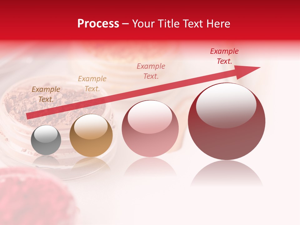 Lip Gloss Dark Particle PowerPoint Template