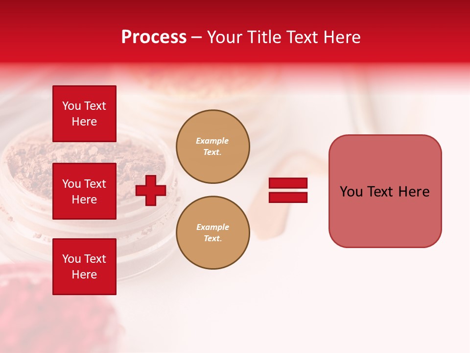 Lip Gloss Dark Particle PowerPoint Template