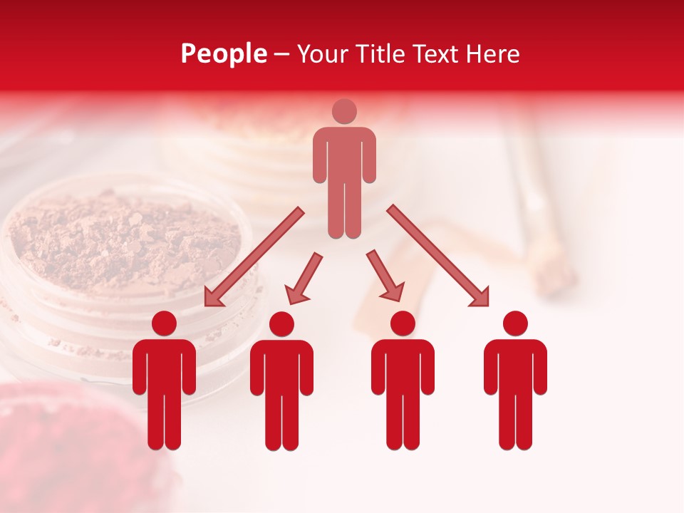 Lip Gloss Dark Particle PowerPoint Template