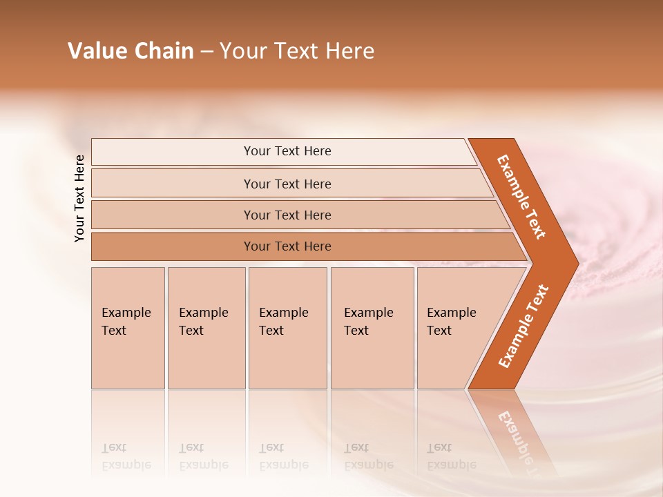 Closeup Ceremonial Make Up Bronze PowerPoint Template