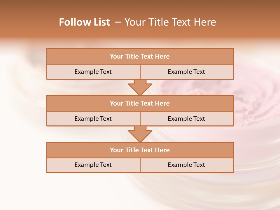 Closeup Ceremonial Make Up Bronze PowerPoint Template