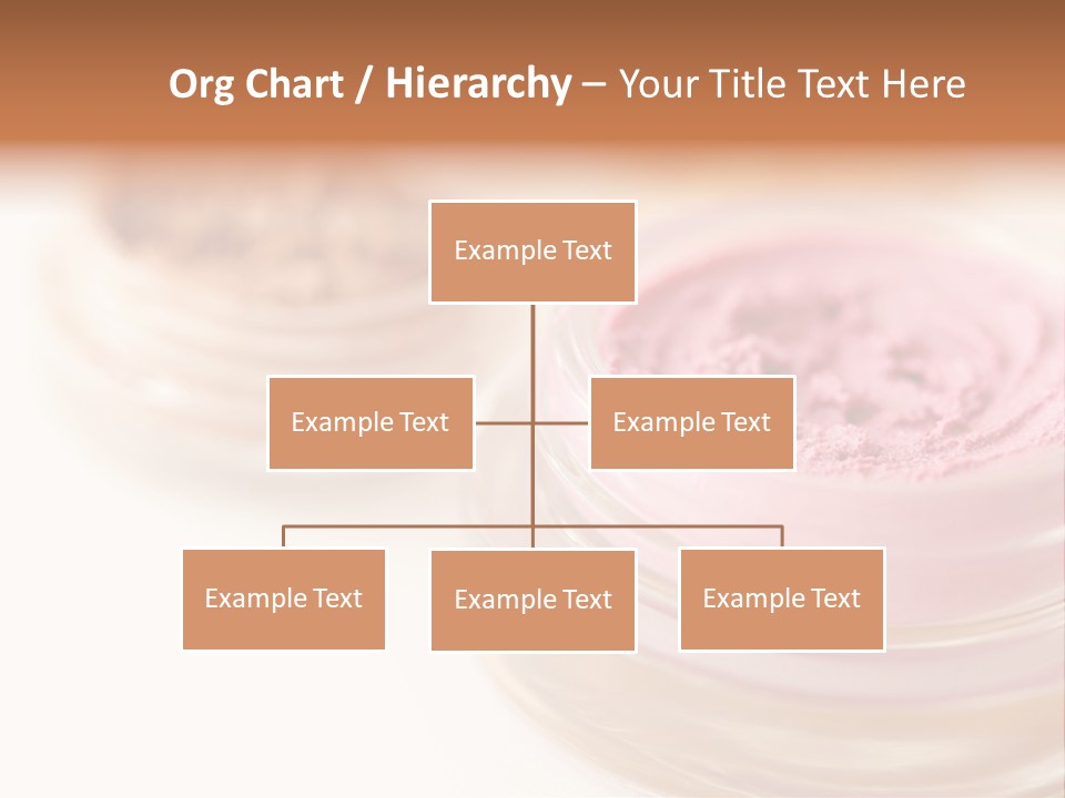 Closeup Ceremonial Make Up Bronze PowerPoint Template