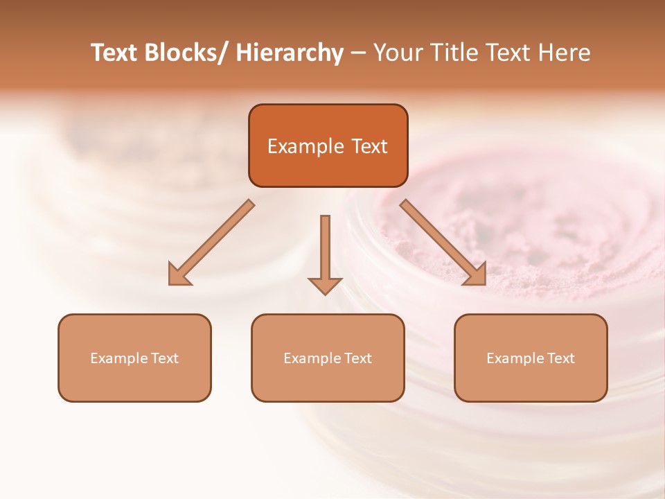 Closeup Ceremonial Make Up Bronze PowerPoint Template