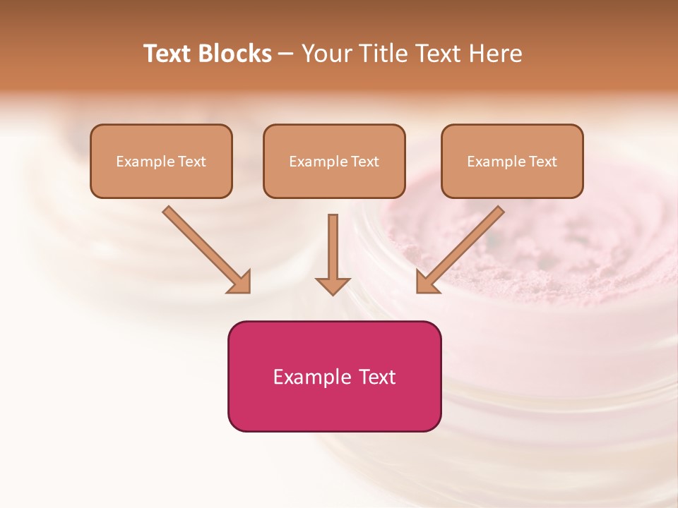 Closeup Ceremonial Make Up Bronze PowerPoint Template