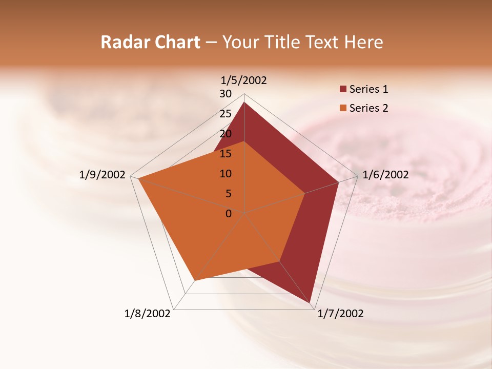 Closeup Ceremonial Make Up Bronze PowerPoint Template