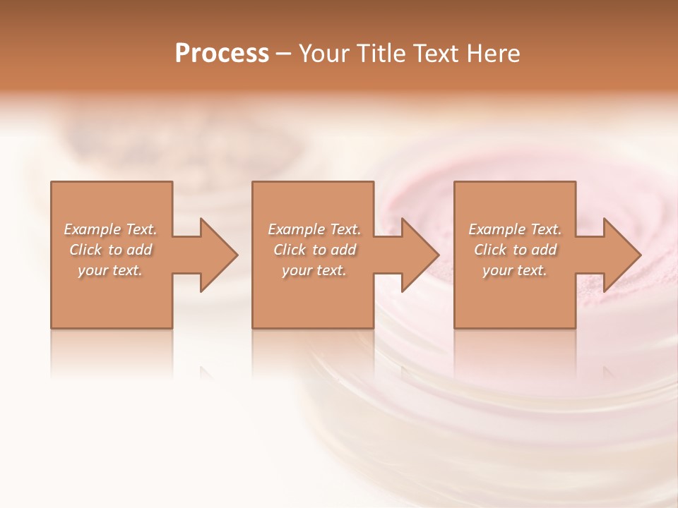 Closeup Ceremonial Make Up Bronze PowerPoint Template