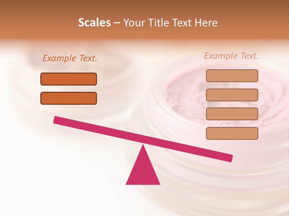 Closeup Ceremonial Make Up Bronze PowerPoint Template