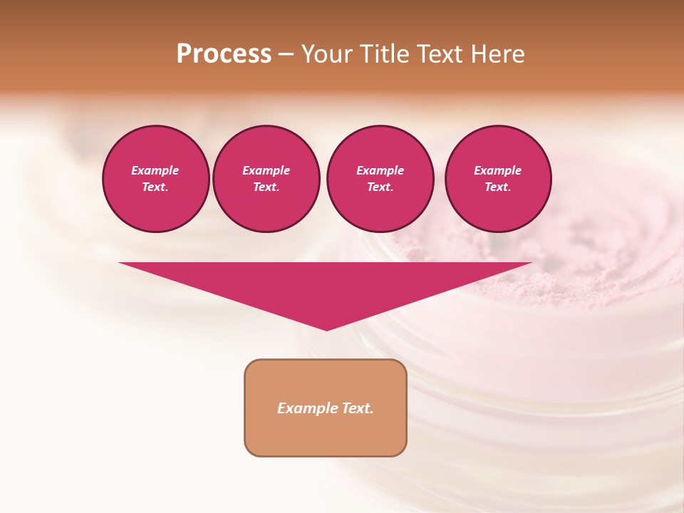 Closeup Ceremonial Make Up Bronze PowerPoint Template