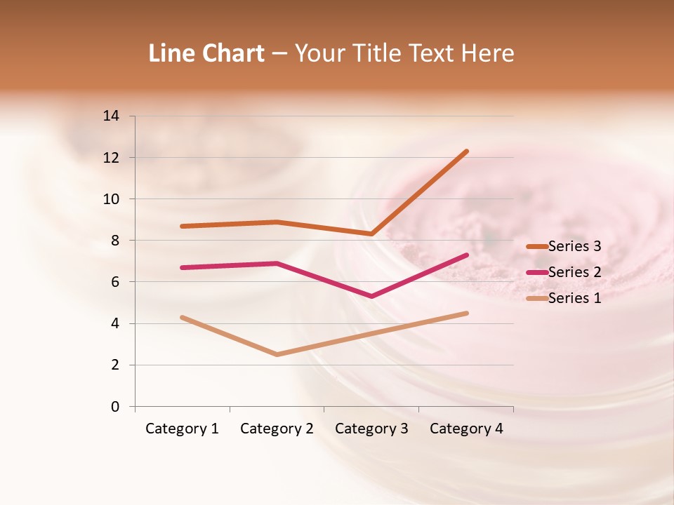 Closeup Ceremonial Make Up Bronze PowerPoint Template