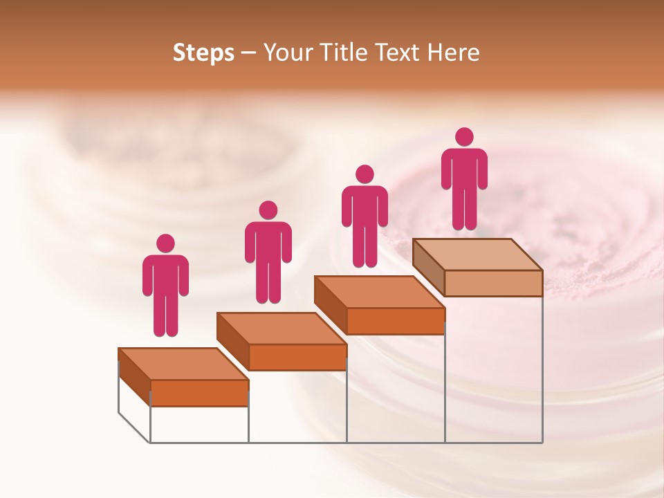 Closeup Ceremonial Make Up Bronze PowerPoint Template