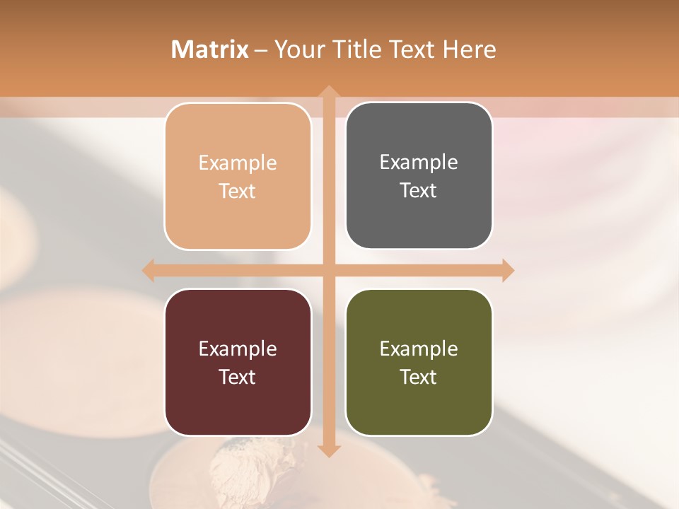 Dark Red Mineral PowerPoint Template