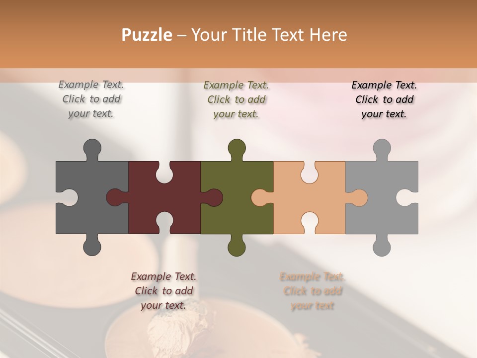 Dark Red Mineral PowerPoint Template