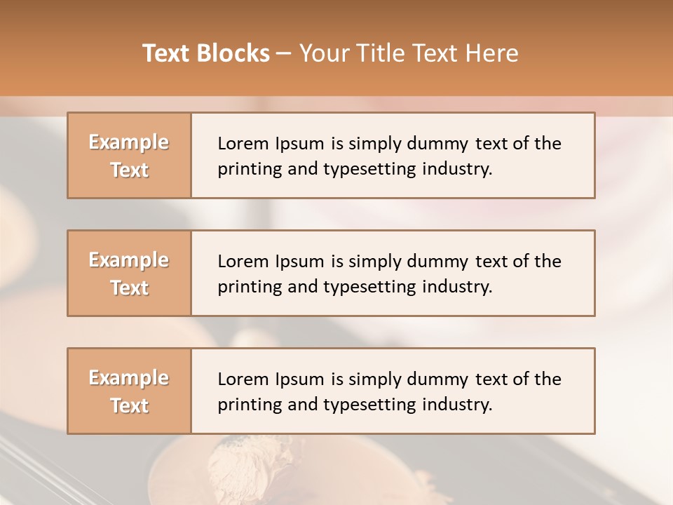 Dark Red Mineral PowerPoint Template