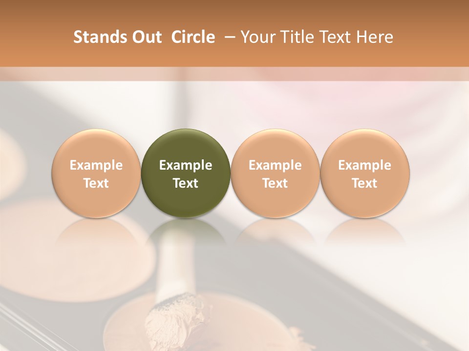 Dark Red Mineral PowerPoint Template