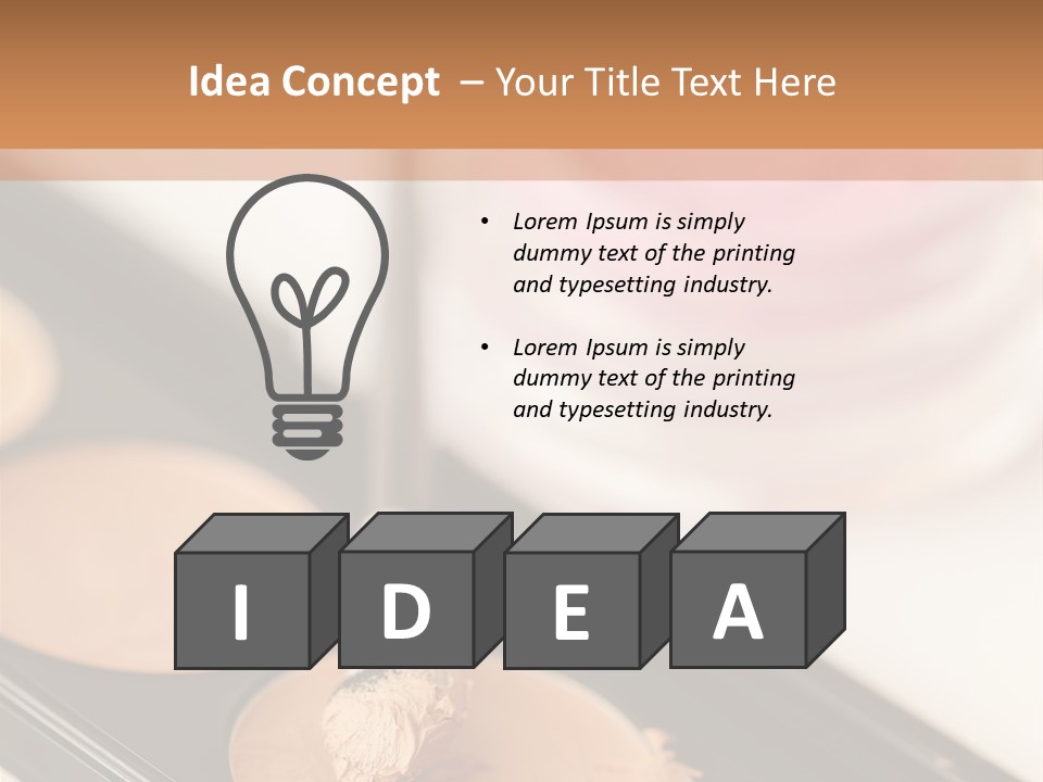 Dark Red Mineral PowerPoint Template