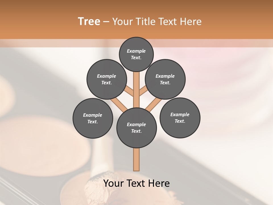Dark Red Mineral PowerPoint Template