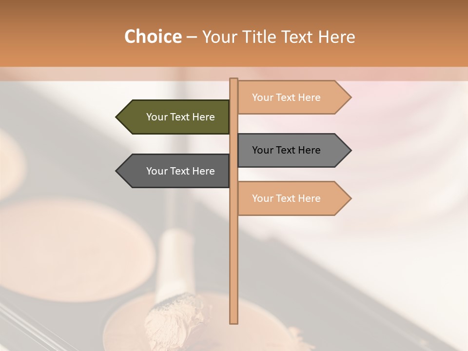 Dark Red Mineral PowerPoint Template