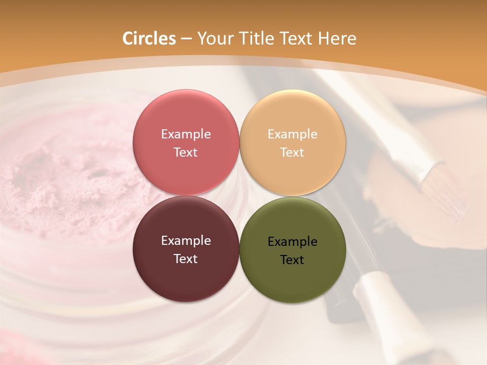 Pink Foundation Blush PowerPoint Template