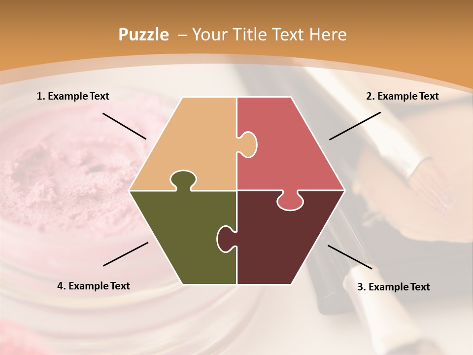 Pink Foundation Blush PowerPoint Template