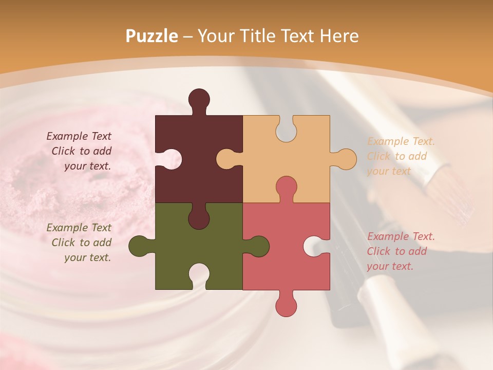 Pink Foundation Blush PowerPoint Template