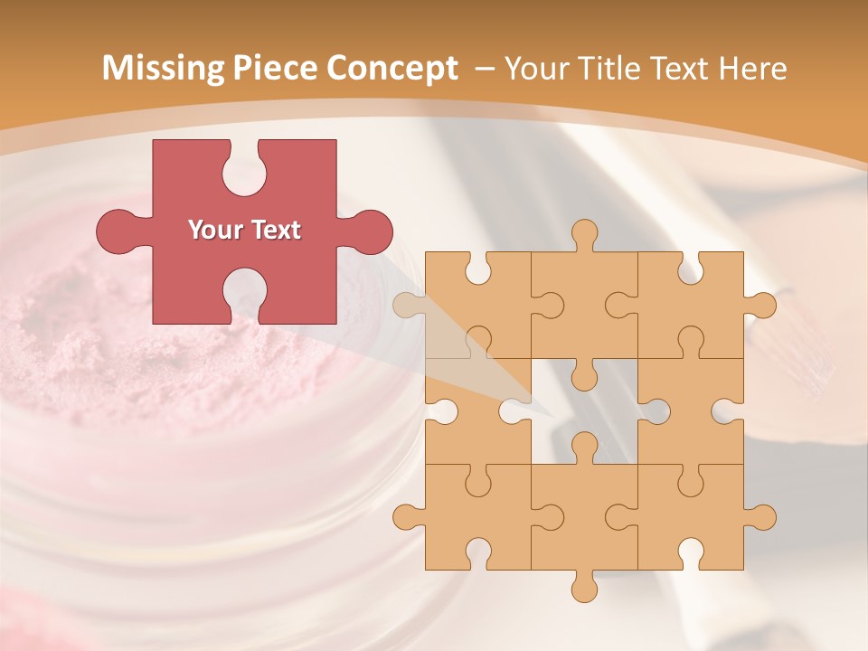 Pink Foundation Blush PowerPoint Template