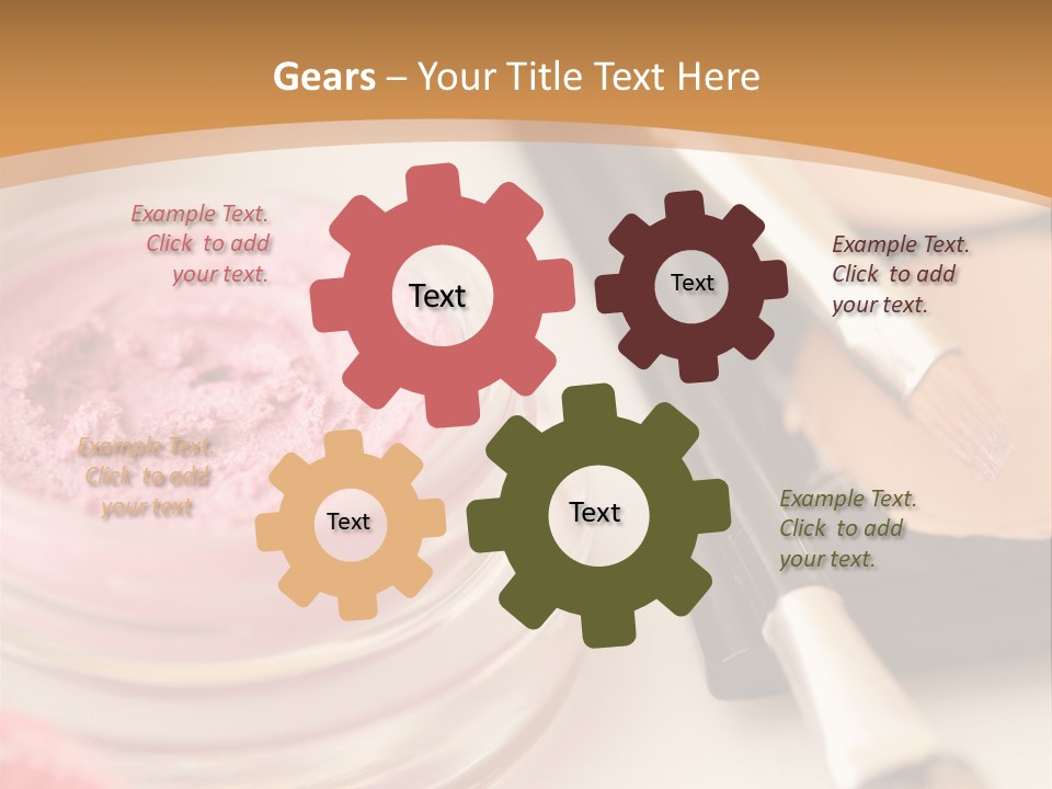 Pink Foundation Blush PowerPoint Template