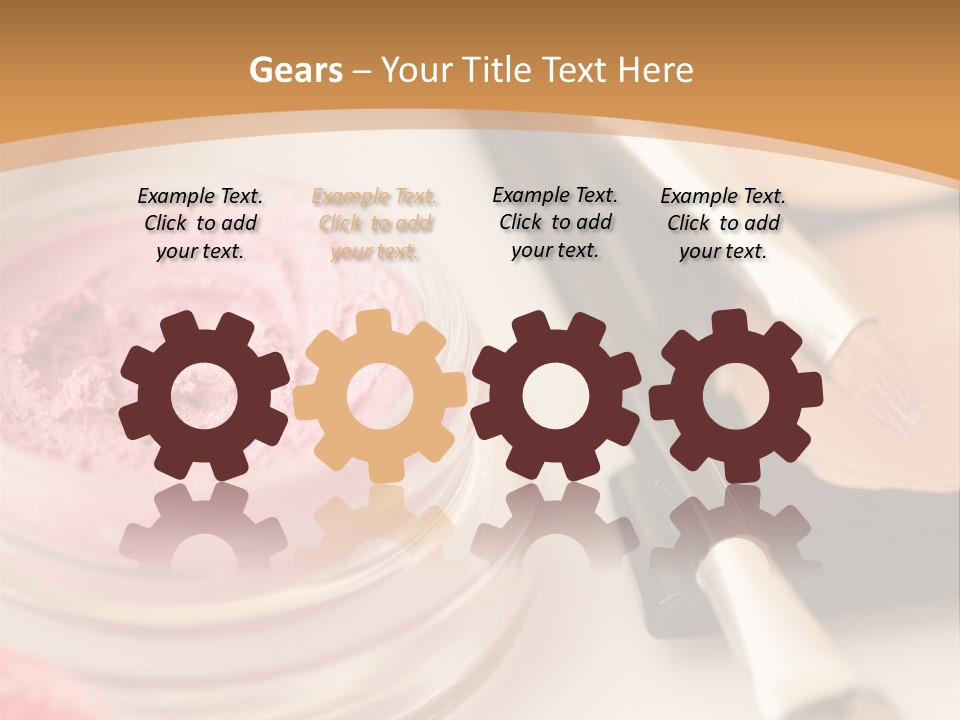 Pink Foundation Blush PowerPoint Template