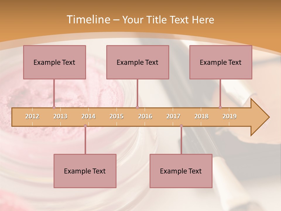 Pink Foundation Blush PowerPoint Template