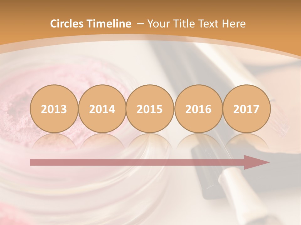 Pink Foundation Blush PowerPoint Template