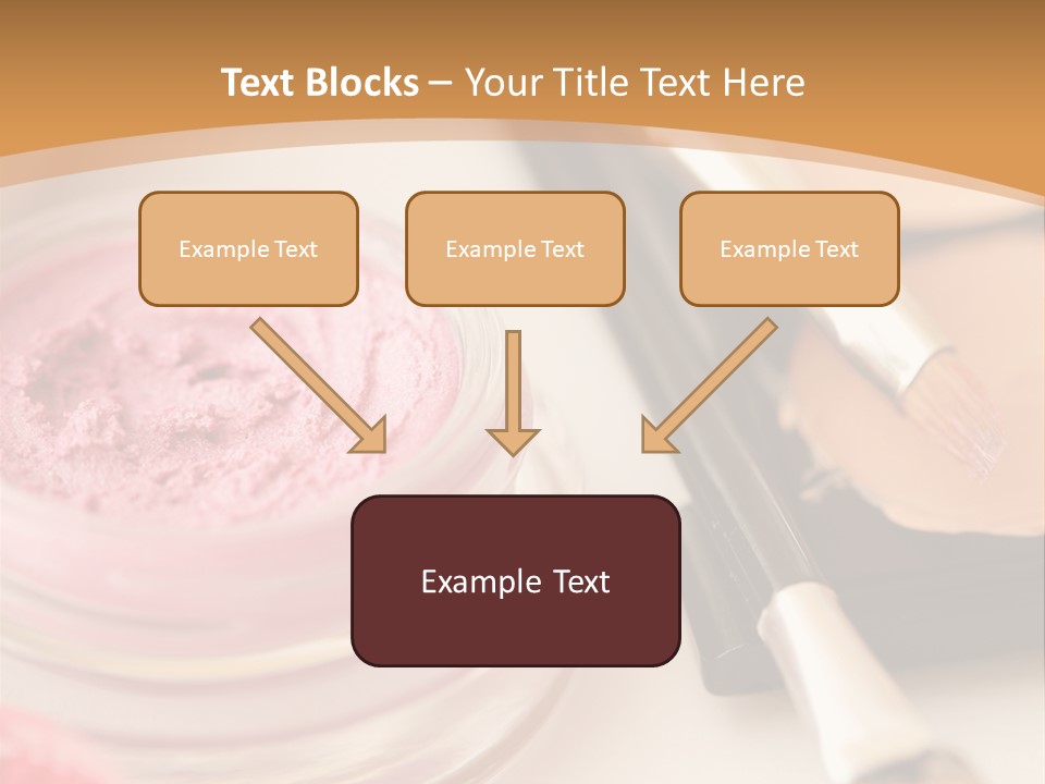 Pink Foundation Blush PowerPoint Template