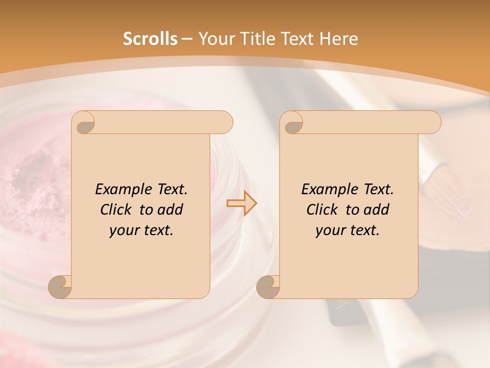 Pink Foundation Blush PowerPoint Template