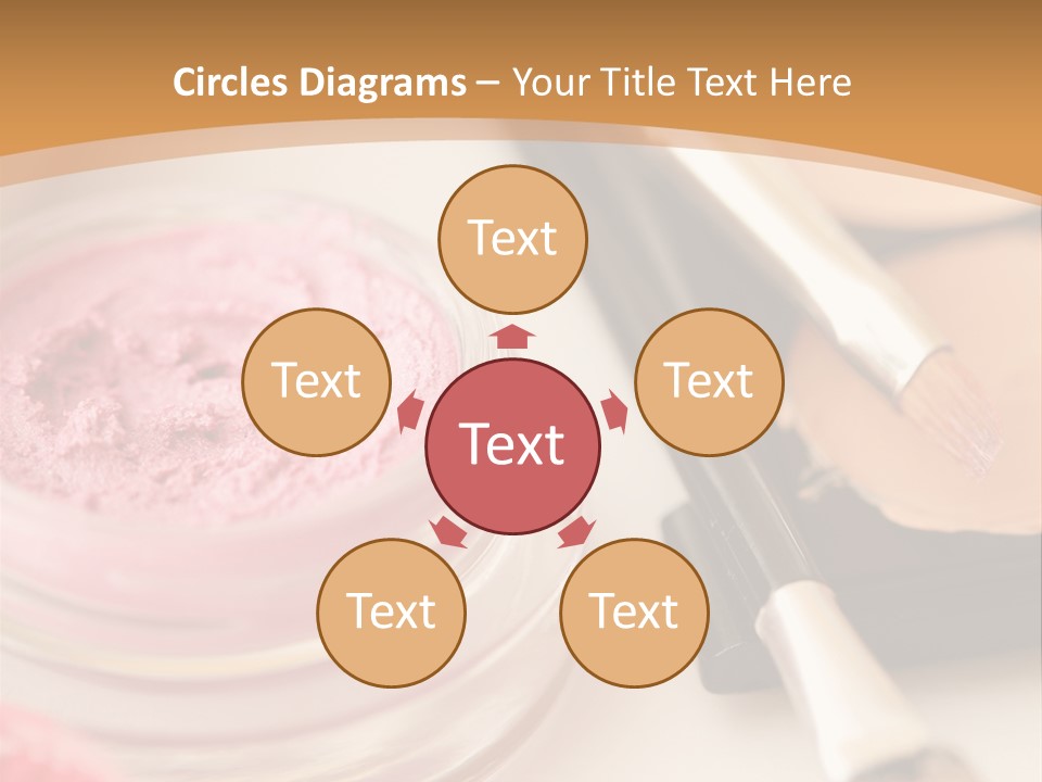 Pink Foundation Blush PowerPoint Template