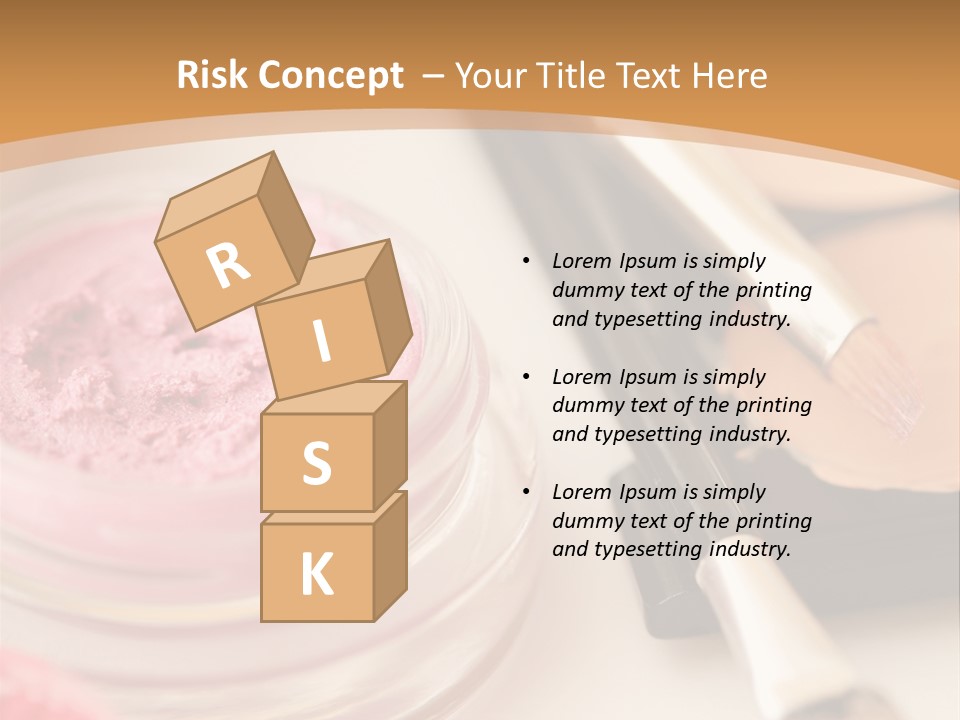 Pink Foundation Blush PowerPoint Template