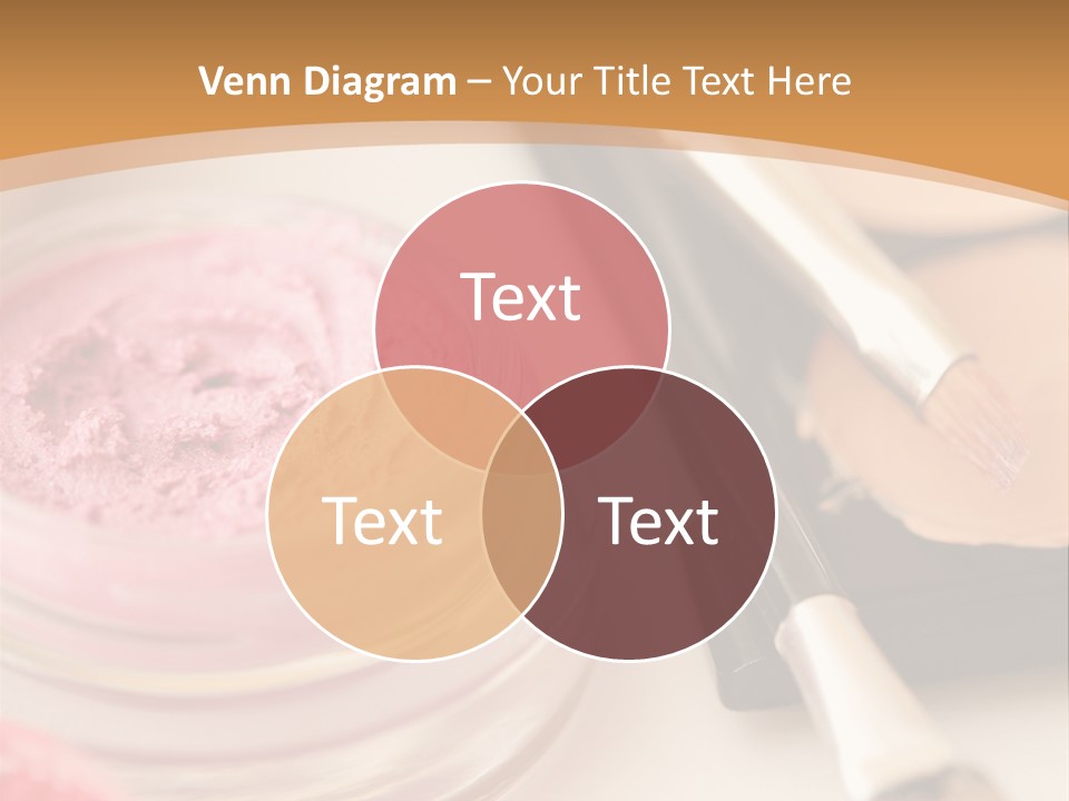 Pink Foundation Blush PowerPoint Template