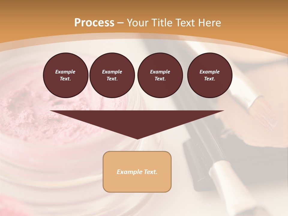 Pink Foundation Blush PowerPoint Template