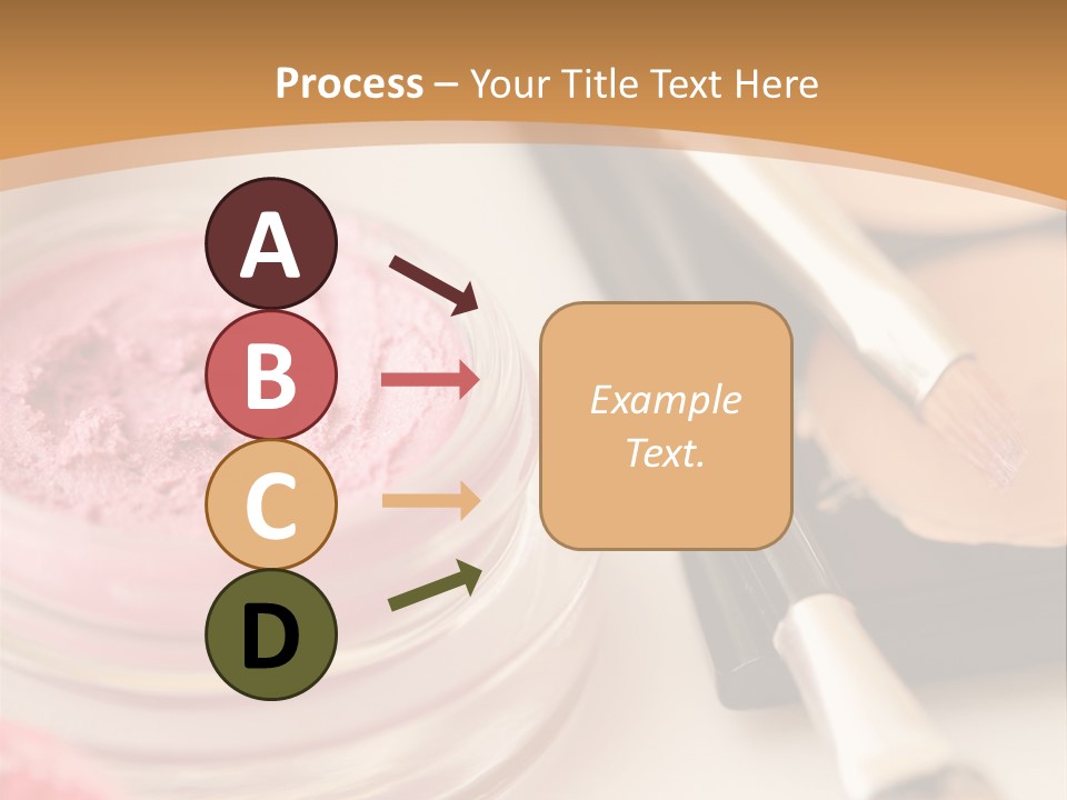 Pink Foundation Blush PowerPoint Template